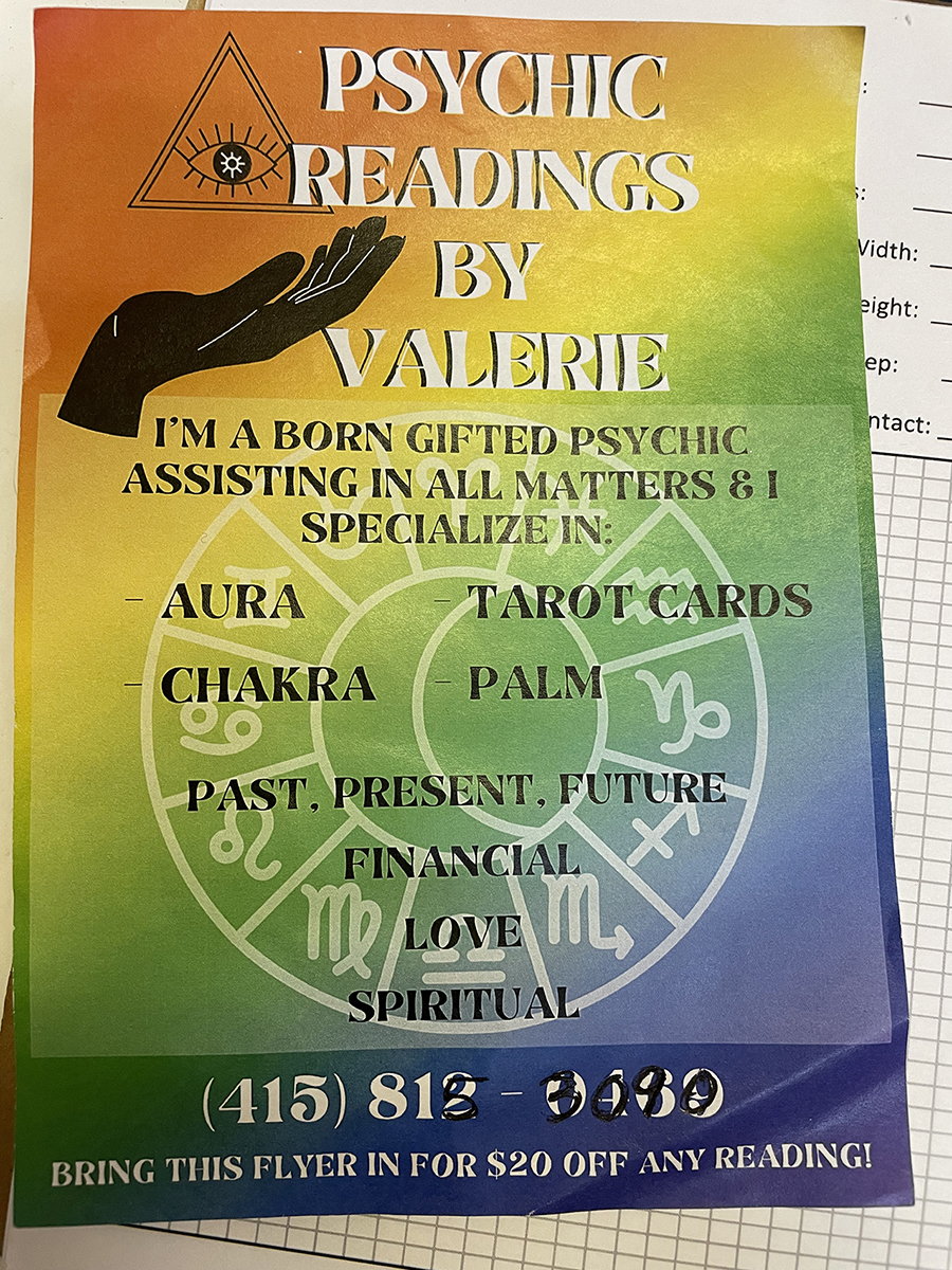 Customer original flier